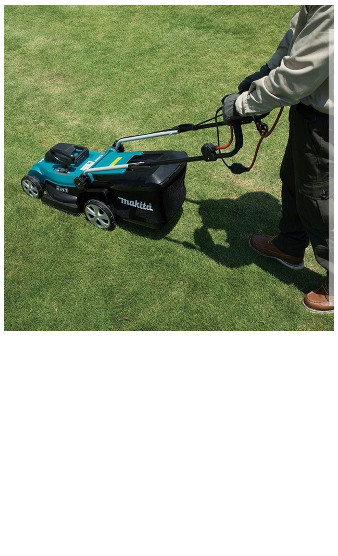 چمن زن کالاسکه ای ماکیتا مدل ELM3320