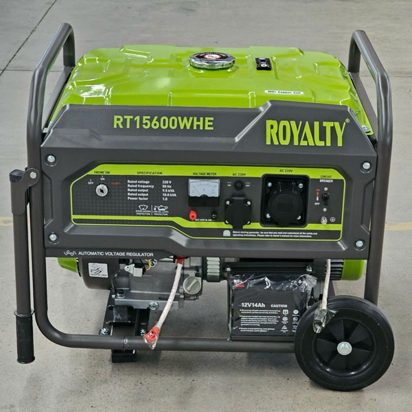 موتور برق 10 کا R0YALTY RTII56OOWHE استارت برقی و بنزینی